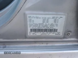 2010 Mitsubishi Galant ES with VIN 4A32B3FF7AE005309, listed as a Copart auction lot 47084375 with 163,541 mi miles and Non Repairable. Bid and sale history available at carsss.com. Image 12.