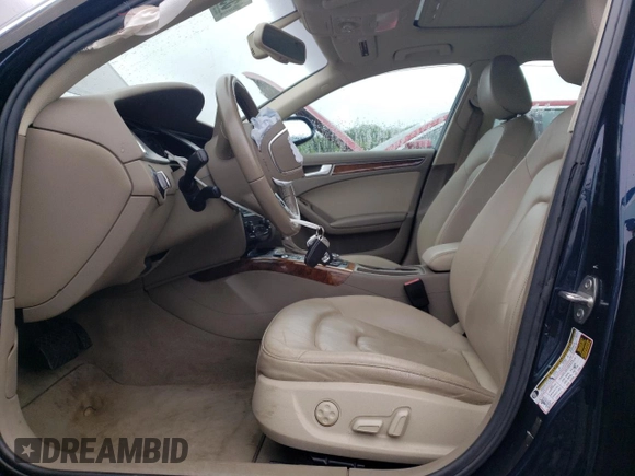 2011 Audi A4 Premium Plus with VIN WAUFFAFL9BN004633, listed as a Copart auction lot 59851995 with Not provided miles and Clean title. Bid and sale history available at DreamBid. Image 7.