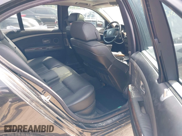 2005 BMW 7 Series 745i with VIN WBAGL63545DP75723, listed as a IAAI auction lot 42795242 with 173,215 mi miles and . Bid and sale history available at DreamBid. Image 8.