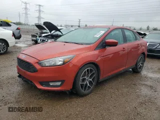 2018 Ford Focus SE with VIN 1FADP3FE6JL276125, listed as a Copart auction lot 59358325 with 155,208 mi miles and Salvage title. Bid and sale history available at DreamBid. Image 1.