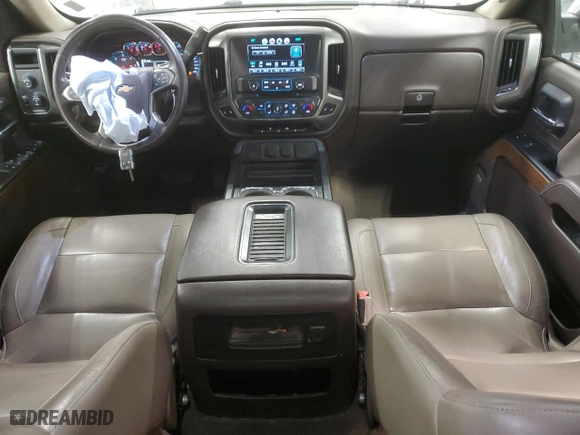 2018 Chevrolet Silverado 1500 LTZ with VIN 3GCUKSEC3JG367787, listed as a Copart auction lot 81201364 with 76,738 mi miles and Salvage Title. Bid and sale history available at carsss.com. Image 8.