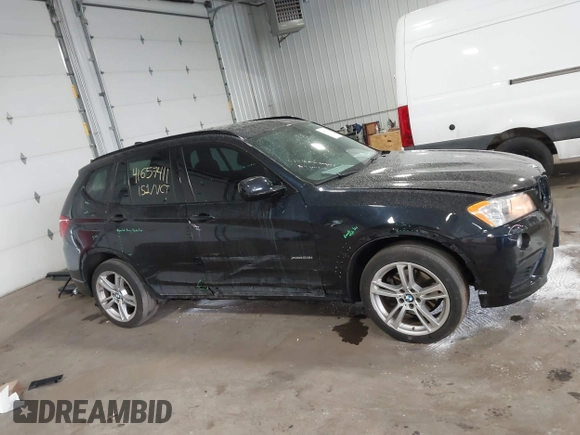 2014 BMW X3 xDrive28i z VIN 5UXWX9C55E0D32378, wystawiony jako IAAI lot #41657411 z przebiegiem 133 156 mil mil oraz . Historia ofert i sprzedaży dostępna na DreamBid. Obrazek 13.