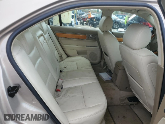 2007 Lincoln MKZ with VIN 3LNHM28T47R670786, listed as a Copart auction lot 80085894 with 130,332 mi miles and Salvage Title. Bid and sale history available at carsss.com. Image 10.