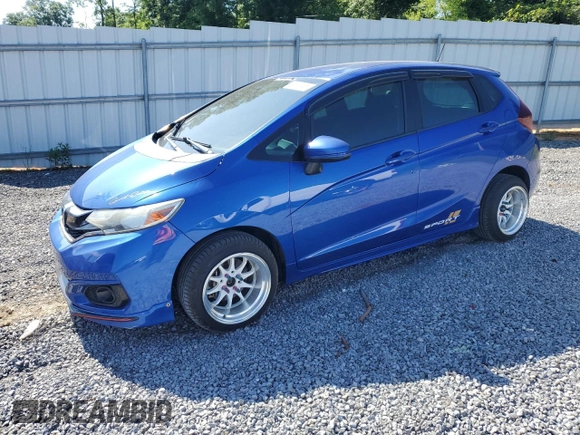 2018 Honda Fit Sport z VIN 3HGGK5H60JM707744, wystawiony jako Copart lot #54781925 z przebiegiem 89 320 mil mil oraz Szkoda całkowita • Salvage title. Historia ofert i sprzedaży dostępna na DreamBid. Obrazek 1.