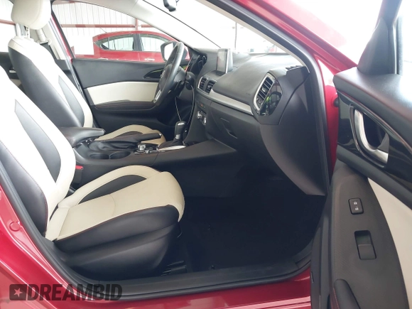 2014 Mazda 3 S Grand Touring with VIN JM1BM1M38E1200696, listed as a IAAI auction lot 41906426 with 50,048 mi miles and . Bid and sale history available at DreamBid. Image 5.