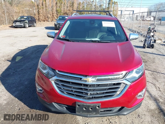 2019 Chevrolet Equinox Premier with VIN 3GNAXYEX0KS637042, listed as a IAAI auction lot 41160290 with 16,754 mi miles and . Bid and sale history available at DreamBid. Image 12.