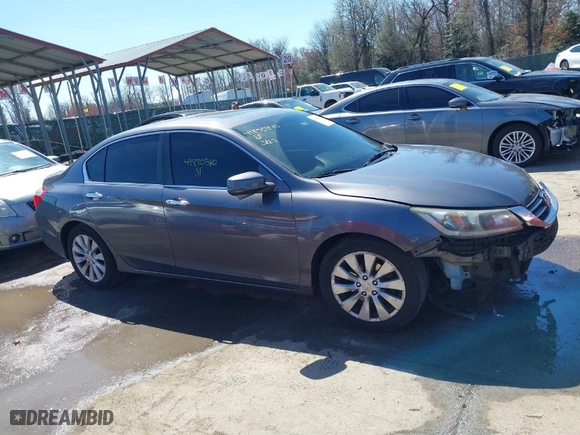 2014 Honda Accord Sedan EX with VIN 1HGCR2F76EA268265, listed as a IAAI auction lot 41890340 with 153,605 mi miles. Bid and sale history available at carsss.com. Image 13.