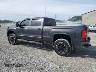 2015 GMC Sierra 2500HD available WiFi Denali with VIN 1GT120E84FF535352, listed as a Copart auction lot 46753315 with 155,369 mi miles and Salvage Title. Bid and sale history available at carsss.com. Image 2.