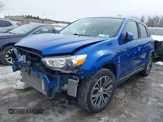 2018 Mitsubishi Outlander Sport ES 2.0 with VIN JA4AR3AUXJU020449, listed as a IAAI auction lot 41694600 with 87,433 mi miles. Bid and sale history available at carsss.com. Image 2.