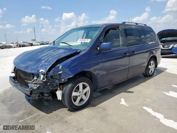 2003 Honda Odyssey EX with VIN 5FNRL18693B149879, listed as a Copart auction lot 50268475 with 246,835 mi miles and Salvage Title. Bid and sale history available at carsss.com. Image 1.