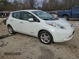 2011 Nissan LEAF SL with VIN JN1AZ0CP4BT006990, listed as a Copart auction lot 41970945 with 70,805 mi miles and Clean Title. Bid and sale history available at carsss.com. Image 4.