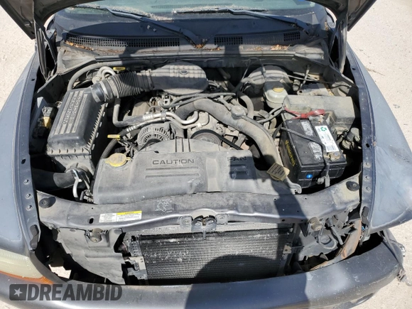 2002 Dodge Dakota with VIN 1B7GL12X32S716758, listed as a Copart auction lot 61710754 with 265,494 mi miles and Salvage Title. Bid and sale history available at carsss.com. Image 11.