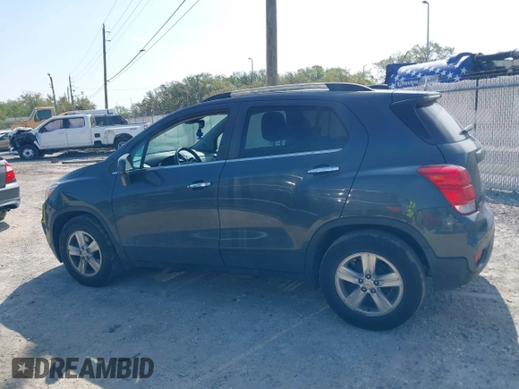 2018 Chevrolet Trax LT with VIN KL7CJLSB1JB580095, listed as a IAAI auction lot 41792737 with 72,503 mi miles and . Bid and sale history available at carsss.com. Image 14.