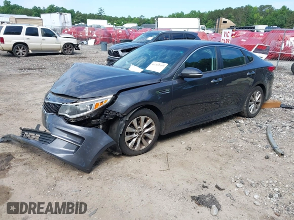 2017 Kia Optima LX with VIN 5XXGT4L30HG155483, listed as a IAAI auction lot 42332257 with 63,092 mi miles and . Bid and sale history available at DreamBid. Image 17.