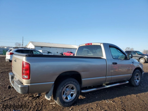 2003 Dodge Ram 1500 ST with VIN 1D7HA16N33J540925, listed as a Copart auction lot 82156454 with 140,624 mi miles and Salvage Title. Bid and sale history available at carsss.com. Image 3.