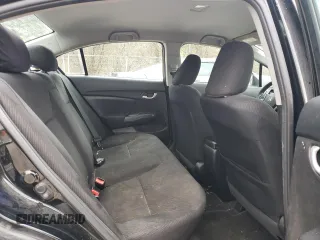 2013 Honda Civic LX z VIN 19XFB2F56DE004635, wystawiony jako Copart lot #51741015 z przebiegiem 104 211 mil mil oraz Czysty tytuł • Clean title. Historia ofert i sprzedaży dostępna na DreamBid. Obrazek 10.