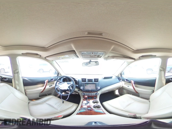 2012 Toyota Highlander Limited with VIN 5TDYK3EH7CS066902, listed as a Copart auction lot 58945295 with 162,859 mi miles and Salvage title. Bid and sale history available at DreamBid. Image 16.