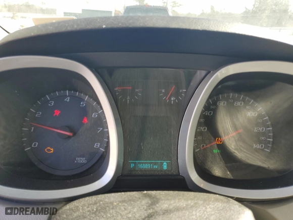 2015 Chevrolet Equinox LT with VIN 1GNALBEK3FZ145675, listed as a Copart auction lot 46952585 with 168,891 mi miles and Salvage Title. Bid and sale history available at carsss.com. Image 9.