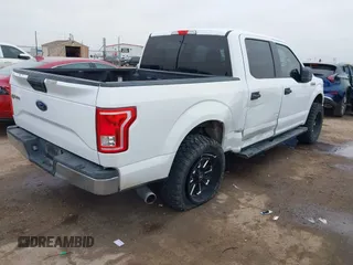 2017 Ford F-150 XL with VIN 1FTEW1C88HKD75257, listed as a IAAI auction lot 41516407 with 107,099 mi miles and . Bid and sale history available at DreamBid. Image 4.