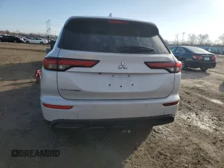 2022 Mitsubishi Outlander ES with VIN JA4J4TA80NZ006960, listed as a Copart auction lot 44315245 with 0 mi miles and Salvage Title. Bid and sale history available at carsss.com. Image 6.