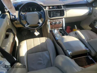 2015 Land Rover Range Rover Supercharged с VIN SALGS3TF2FA218690, выставлен на аукционе Copart как лот 46417235 с пробегом 106 784 миль миль и Списание • Salvage title. История ставок и продаж доступна на DreamBid. Изображение 8.