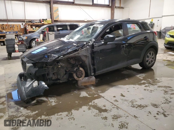 2016 Mazda CX-3 Sport with VIN JM1DKBB79G0126286, listed as a Copart auction lot 41407985 with Not Provided miles and Salvage Title. Bid and sale history available at DreamBid. Image 1.