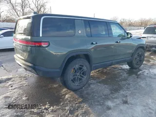 2024 Rivian R1S Launch Edition with VIN 7PDSGABL1RN035074, listed as a IAAI auction lot 41276556 with Not Provided miles. Bid and sale history available at carsss.com. Image 4.