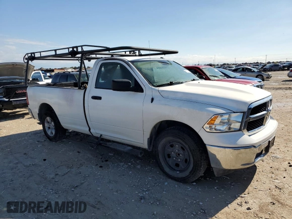 2022 Ram 1500 Tradesman with VIN 3C6JR6DG4NG187662, listed as a Copart auction lot 81151324 with Not provided miles and Salvage title. Bid and sale history available at DreamBid. Image 4.
