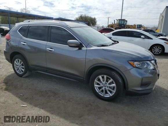 2017 Nissan Rogue SV with VIN KNMAT2MT6HP513056, listed as a Copart auction lot 47505305 with 80,788 mi miles and Salvage title. Bid and sale history available at DreamBid. Image 4.