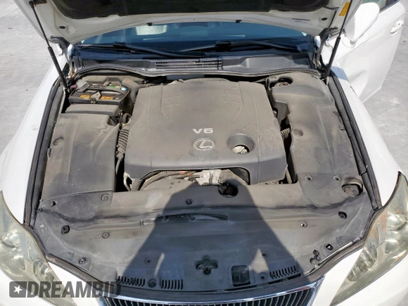 2008 Lexus IS 250 z VIN JTHBK262785078781, wystawiony jako Copart lot #61657045 z przebiegiem 114 884 mil mil oraz Szkoda całkowita • Salvage title. Historia ofert i sprzedaży dostępna na DreamBid. Obrazek 11.