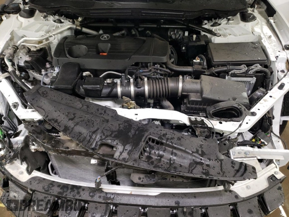 2025 Acura TLX w/A-Spec Package with VIN 19UUB6F5XSA000006, listed as a Copart auction lot 82973034 with 671 mi miles and Salvage Title. Bid and sale history available at DreamBid. Image 11.