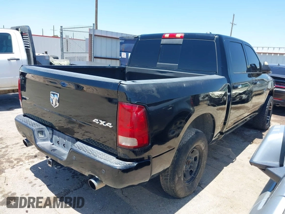 2012 Ram 1500 Laramie Longhorn with VIN 1C6RD7PT1CS303101, listed as a IAAI auction lot 42680130 with 183,291 mi miles and . Bid and sale history available at DreamBid. Image 4.