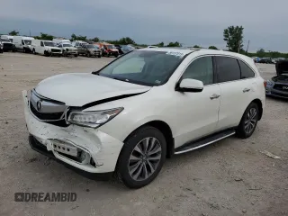 2014 Acura MDX Technology with VIN 5FRYD4H45EB505285, listed as a Copart auction lot 58137815 with 130,967 mi miles and Salvage title. Bid and sale history available at DreamBid. Image 1.