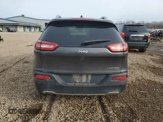2015 Jeep Cherokee Limited with VIN 1C4PJLDB7FW701648, listed as a Copart auction lot 49612655 with 118,760 mi miles and Salvage Title. Bid and sale history available at DreamBid. Image 6.