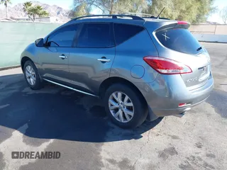2013 Nissan Murano LE with VIN JN8AZ1MW7DW322852, listed as a IAAI auction lot 41574118 with 128,449 mi miles and . Bid and sale history available at DreamBid. Image 3.