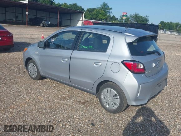 2024 Mitsubishi Mirage ES z VIN ML32AUHJ2RH019158, wystawiony jako IAAI lot #42496751 z przebiegiem 9 663 mil mil oraz . Historia ofert i sprzedaży dostępna na DreamBid. Obrazek 3.