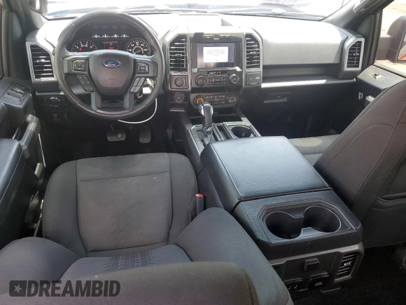 2020 Ford F-150 XL with VIN 1FTEW1EP0LFC30820, listed as a Copart auction lot 58323435 with 59,659 mi miles and Salvage title. Bid and sale history available at DreamBid. Image 8.
