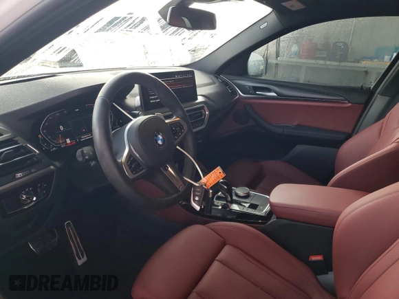 2022 BMW X4 xDrive30i with VIN 5UX33DT03N9J86660, listed as a Copart auction lot 49048433 with 13,694 mi miles. Bid and sale history available at carsss.com. Image 7.