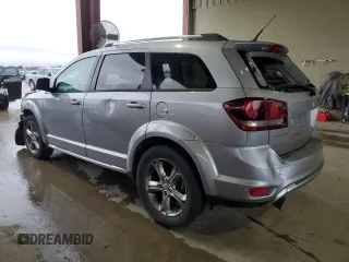 2017 Dodge Journey Crossroad Plus with VIN 3C4PDCGG5HT590072, listed as a Copart auction lot 44571295 with 0 mi miles and Clean Title. Bid and sale history available at carsss.com. Image 2.