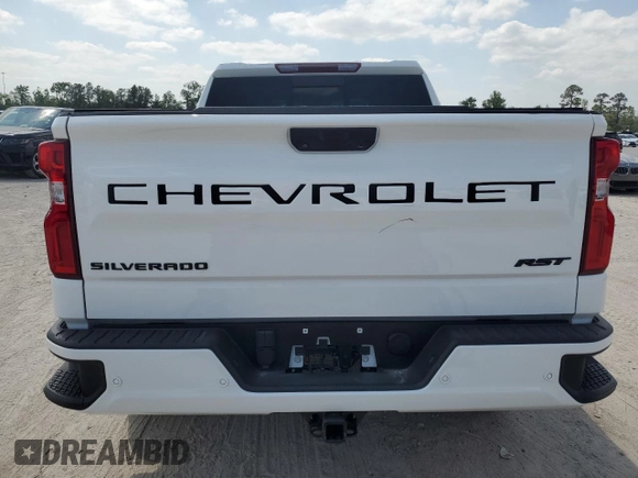2023 Chevrolet Silverado 1500 RST with VIN 2GCUDEEDXP1145916, listed as a Copart auction lot 53631725 with Not Provided miles and Salvage Title. Bid and sale history available at carsss.com. Image 6.