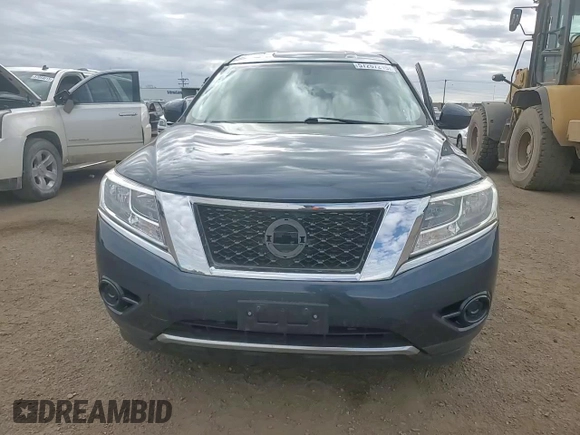 2014 Nissan Pathfinder S z VIN 5N1AR2MM1EC735798, wystawiony jako Copart lot #57267215 z przebiegiem 124 115 mil mil oraz Szkoda całkowita • Salvage title. Historia ofert i sprzedaży dostępna na DreamBid. Obrazek 15.