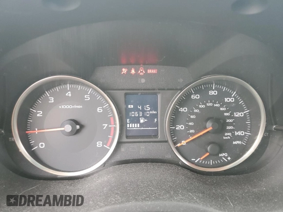 2015 Subaru Crosstrek Premium with VIN JF2GPACCXF9233265, listed as a Copart auction lot 66368425 with 106,310 mi miles and Salvage title. Bid and sale history available at DreamBid. Image 9.