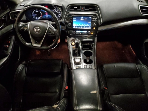 2017 Nissan Maxima SL with VIN 1N4AA6AP7HC376579, listed as a Copart auction lot 53823125 with 147,146 mi miles and Salvage title. Bid and sale history available at DreamBid. Image 8.