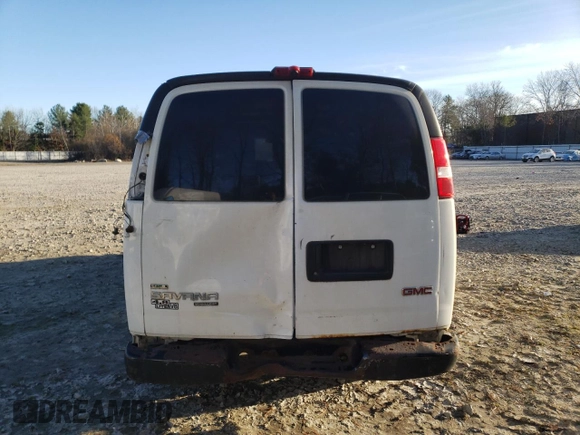 2012 GMC Savana z VIN 1GTW7FBA8C1179658, wystawiony jako Copart lot #79850044 z przebiegiem 303 239 mil mil oraz Czysty tytuł • Clean title. Historia ofert i sprzedaży dostępna na DreamBid. Obrazek 6.