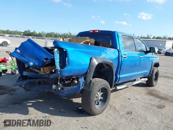 2017 Toyota Tundra 2WD Platinum with VIN 5TFGW5F1XHX225751, listed as a IAAI auction lot 41536231 with 159,962 mi miles. Bid and sale history available at carsss.com. Image 4.