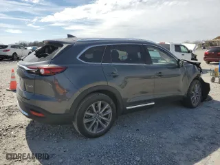 2021 Mazda CX-9 Grand Touring with VIN JM3TCBDY8M0530410, listed as a Copart auction lot 49852715 with 46,551 mi miles and Salvage Title. Bid and sale history available at carsss.com. Image 3.