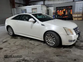2012 Cadillac CTS Premium with VIN 1G6DS1E35C0123742, listed as a Copart auction lot 59503505 with 124,231 mi miles and Salvage title. Bid and sale history available at DreamBid. Image 4.