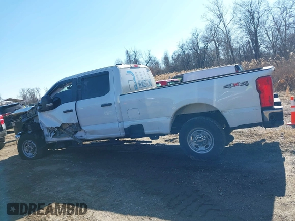 2023 Ford Super Duty F-250 SRW XL with VIN 1FT7W2BA4PEC97513, listed as a IAAI auction lot 41621677 with Not Provided miles. Bid and sale history available at carsss.com. Image 14.