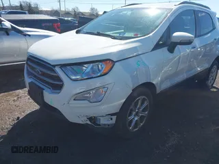 2019 Ford EcoSport SE with VIN MAJ6S3GL0KC267023, listed as a IAAI auction lot 41727186 with 63,774 mi miles and . Bid and sale history available at DreamBid. Image 18.
