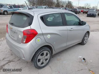 2022 Chevrolet Spark LS with VIN KL8CB6SA5NC032375, listed as a IAAI auction lot 41433889 with 18,390 mi miles. Bid and sale history available at carsss.com. Image 4.